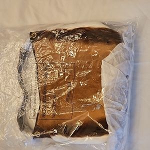 Vintage 90's WILSON'S Springbok Hyde Fur and Leather Satchel Purse.